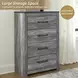 Bronyan Dark Gray Chest of Drawers