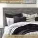 Bronyan Dark Gray King Panel Bed
