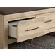 Hollymount Brown Upholstered Storage Bed Bench