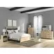 Hollymount Tan 6 Drawer Dresser and Rectangular Mirror
