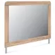 Hollymount Tan and Brown Upholstered Platform Bedroom Set with LED