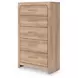 Hollymount Tan 5 Drawer Chest