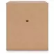 Hollymount Tan 1 Drawer Nightstand with USB Charging