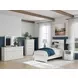 Bostwick Shoals White Youth Panel Bedroom Set
