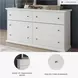 Bostwick Shoals White Dresser
