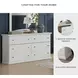 Bostwick Shoals White Dresser
