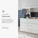 Bostwick Shoals White Dresser