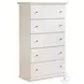 Bostwick Shoals White Youth Panel Bedroom Set