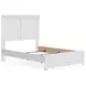 Bostwick Shoals White Full Panel Bed