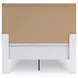Bostwick Shoals White Full Panel Bed