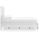 Bostwick Shoals White Queen Panel Bed