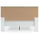Bostwick Shoals White King Panel Bed