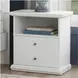 Bostwick Shoals White Nightstand