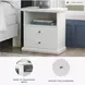 Bostwick Shoals White Nightstand