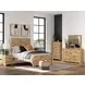 Branstony Golden Rustic 5 Drawer Chest