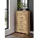 Branstony Golden Rustic 5 Drawer Chest