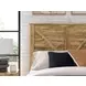 Hastiport Brown Queen Crossbuck Panel Bed