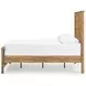 Hastiport Brown Queen Crossbuck Panel Bed