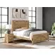 Hastiport Brown King Crossbuck Panel Bed