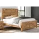 Hastiport Brown King Crossbuck Panel Bed