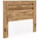 Branstony Golden Rustic Queen Panel Headboard