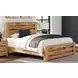 Hastiport Brown King Panel Bed