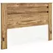 Branstony Golden Rustic King Panel Headboard