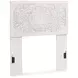 Paxberry Whitewash Twin Panel Headboard