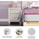 Paxberry Whitewash Two Drawer Nightstand