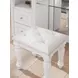Maylilly White Upholstered Vanity Stool