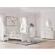 Maylilly White Round Wall Mirror