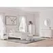 Maylilly White Round Wall Mirror