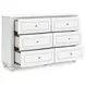 Maylilly Light Gray Youth Upholstered Storage Panel Bedroom Set with LED