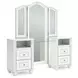 Maylilly White Rectangular Vanity Mirror with LED