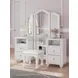 Maylilly White Rectangular Vanity Mirror with LED