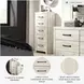 Cambeck Whitewash Narrow Drawer Chest