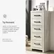 Cambeck Whitewash Narrow Drawer Chest