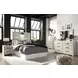 Cambeck Whitewash 6 Drawer Dresser and Rectangular Mirror