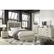 Cambeck Whitewash 6 Drawer Dresser and Rectangular Mirror
