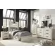 Cambeck Whitewash 6 Drawer Dresser and Rectangular Mirror
