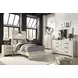 Cambeck Whitewash 6 Drawer Dresser and Rectangular Mirror