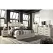 Cambeck Whitewash 6 Drawer Dresser and Rectangular Mirror