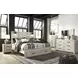 Cambeck Whitewash 6 Drawer Dresser and Rectangular Mirror