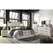 Cambeck Whitewash 6 Drawer Dresser and Rectangular Mirror