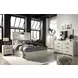 Cambeck Whitewash 6 Drawer Dresser and Rectangular Mirror