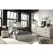 Cambeck Whitewash 6 Drawer Dresser and Rectangular Mirror
