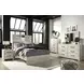 Cambeck Whitewash 6 Drawer Dresser and Rectangular Mirror