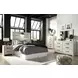 Cambeck Whitewash 6 Drawer Dresser and Rectangular Mirror