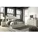 Cambeck Whitewash 6 Drawer Dresser and Rectangular Mirror