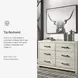 Cambeck Whitewash Dresser